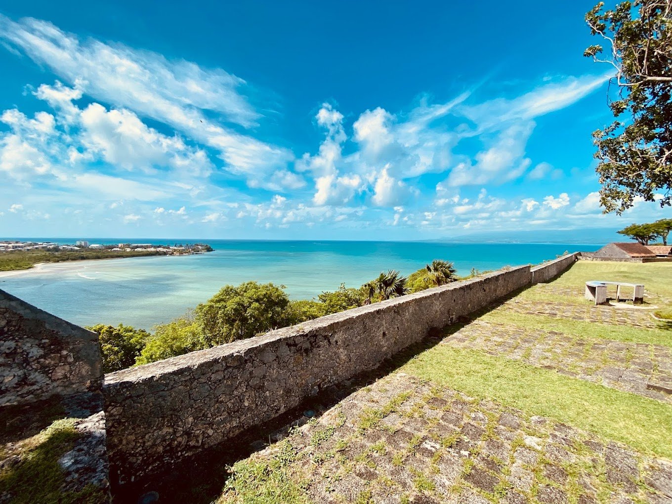 Vue panoramique depuis le fort fleur d'épée