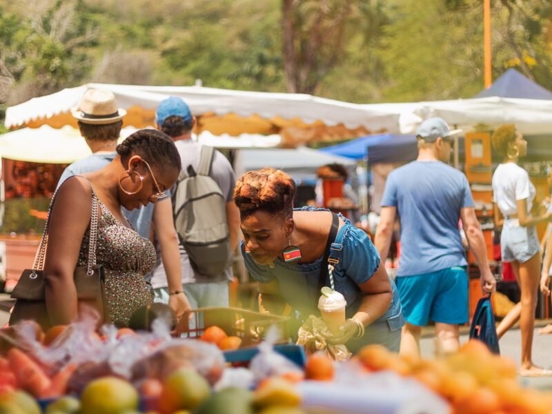 Marché de Deshaies