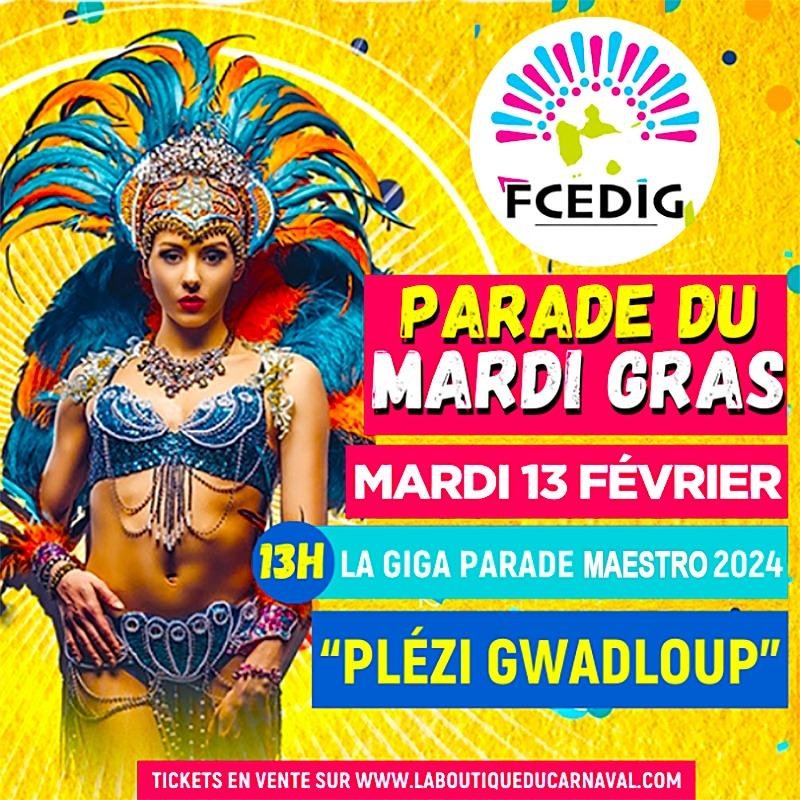 Grande parade du mardi gras de Basse-Terre