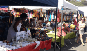 Le marché de Deshaies en Guadeloupe