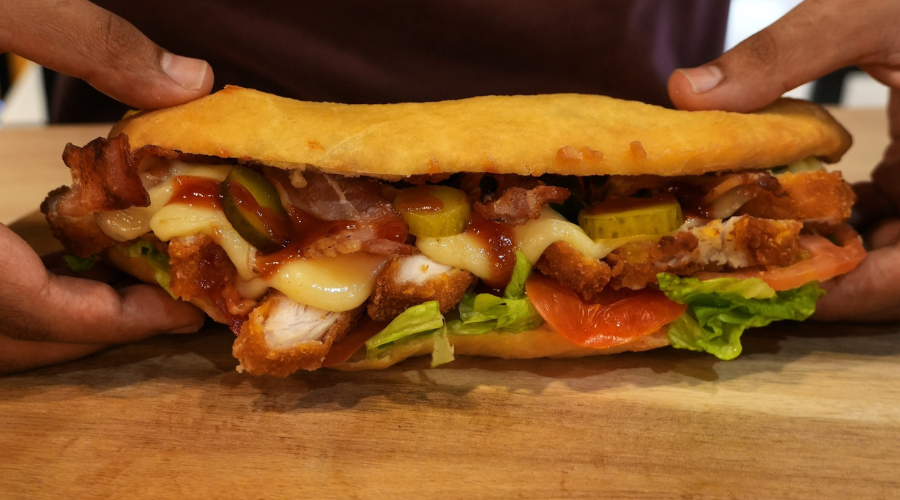 Bokit l'une des spécialités culinaires de Guadeloupe. 

