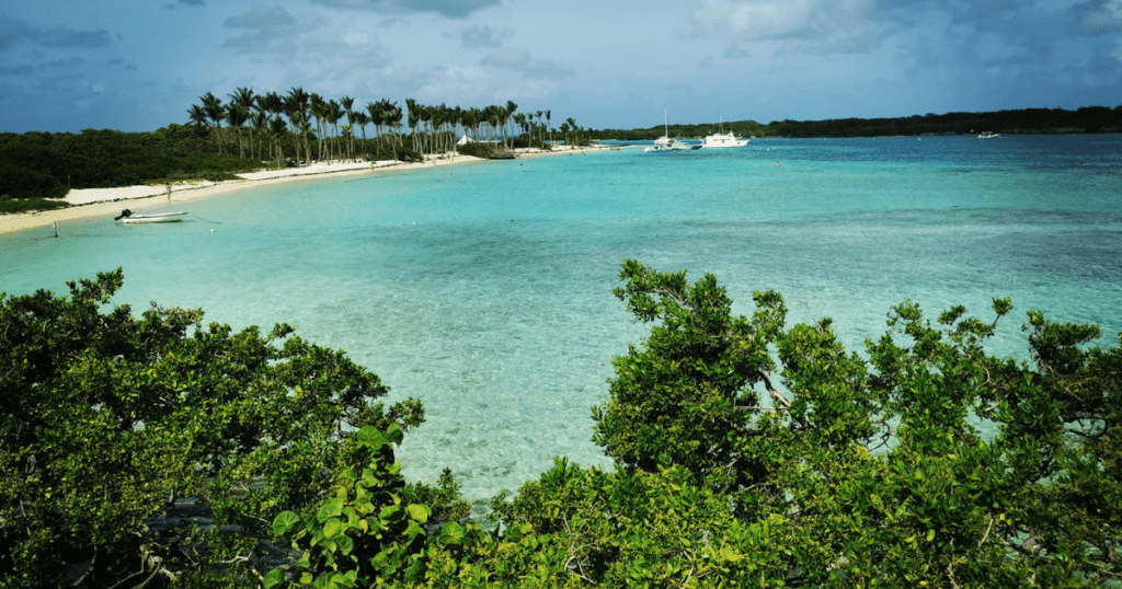 Petite Terre en Guadeloupe offre une vue magnifique sur le lagon