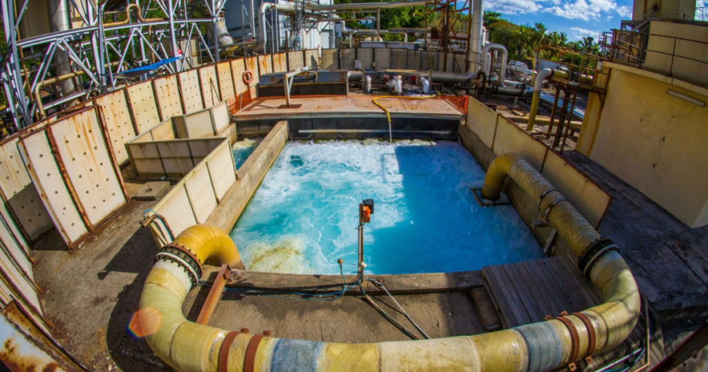 Visite de la centrale géothermique de Bouillante