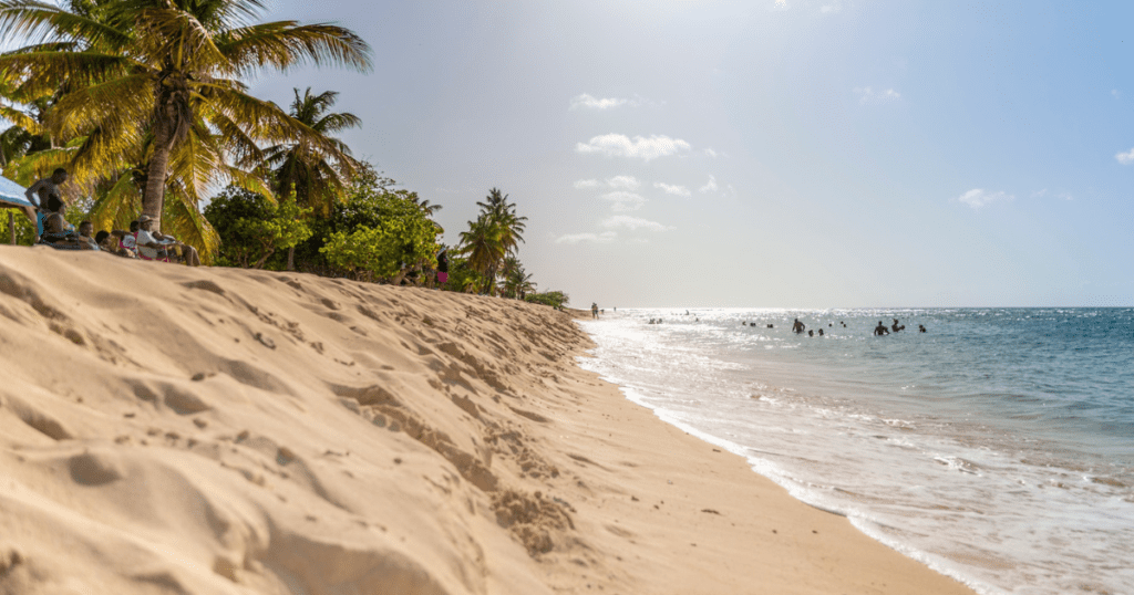 Plages à Anse-Bertrand en Guadeloupe