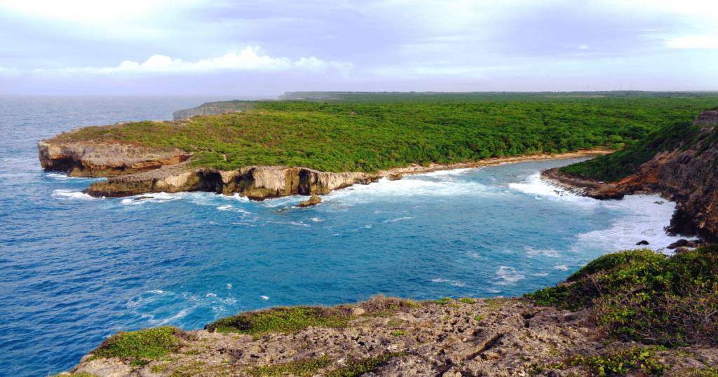 La grande vigie à Anse-Bertrand en Guadeloupe