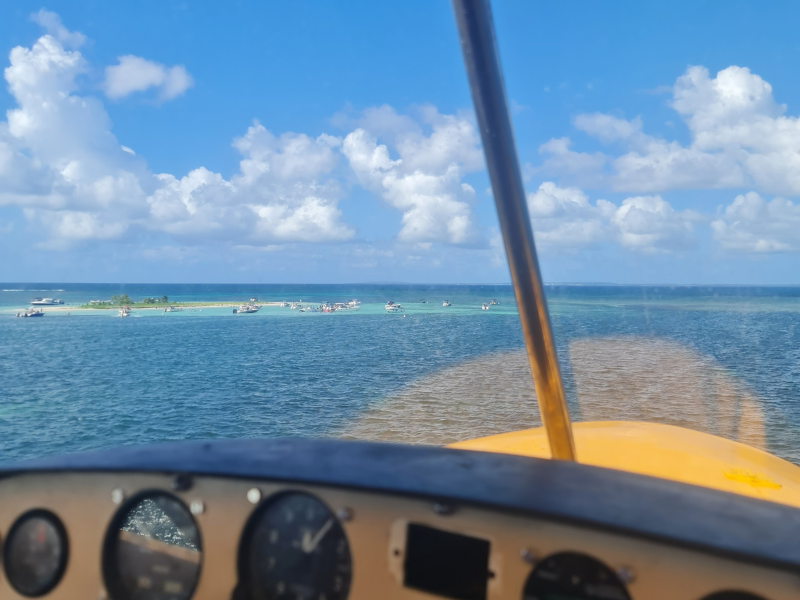 Survol de la Guadeloupe en hydravion