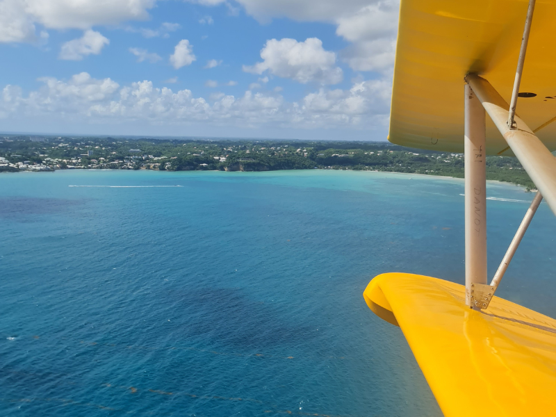 Survol de la Guadeloupe avec les îles du ciel Guadeloupe