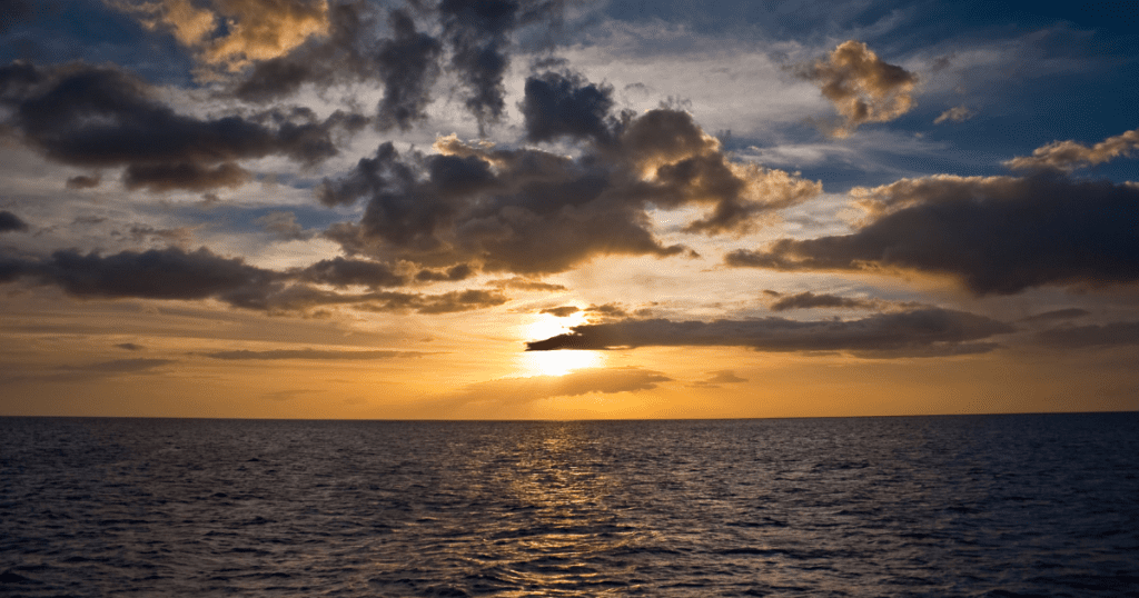 Voyage en couple en Guadeloupe : COucher de soleil