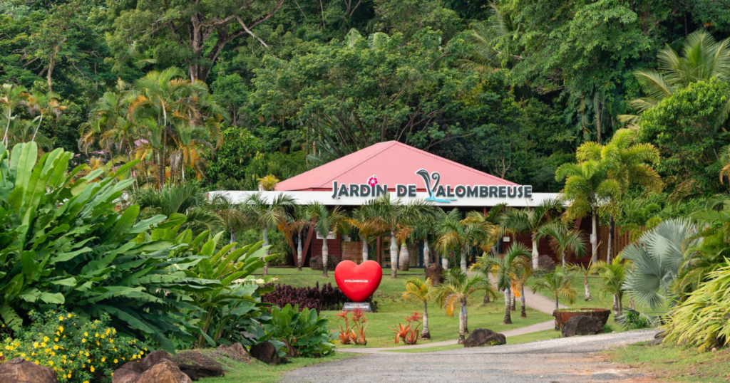 Jardin de valombreuse activité à faire en famille en Guadeloupe