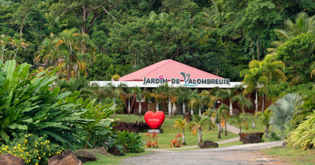 Jardin de valombreuse entrée