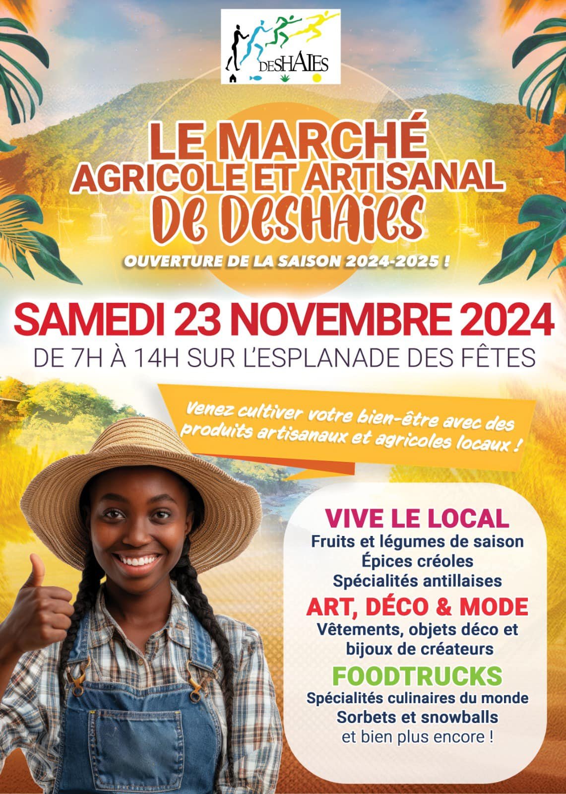 Marché de Deshaies