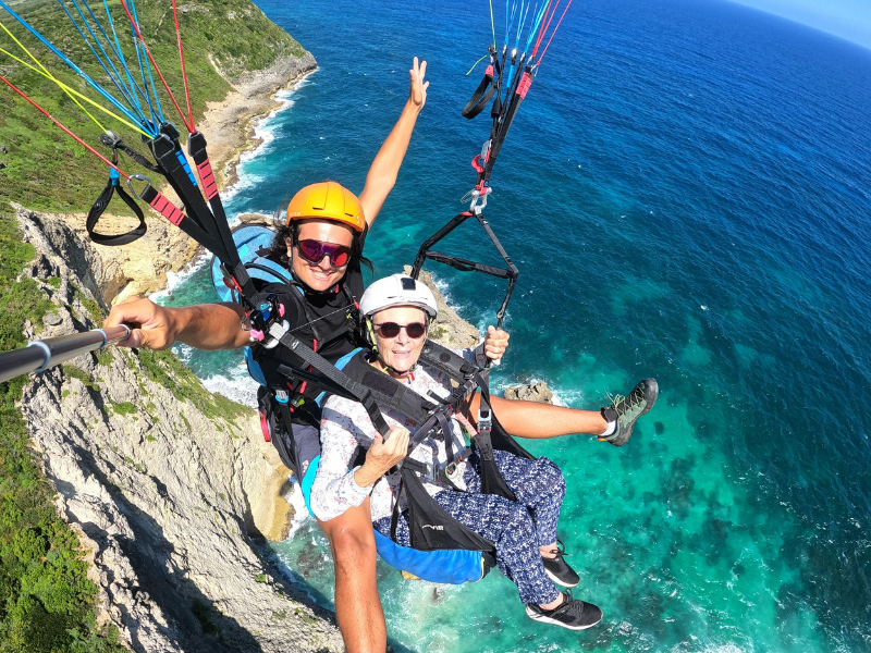 Air Guadeloupe Parapente en tandem au Moule