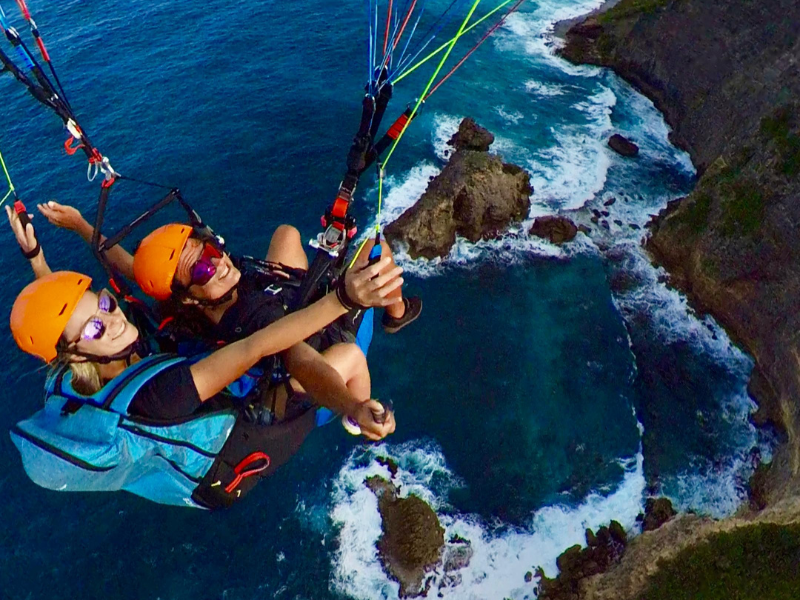 Air Guadeloupe Parapente en tandem au Moule