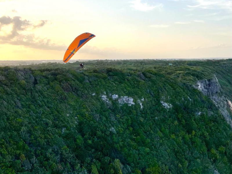 Air Guadeloupe Parapente en tandem au Moule