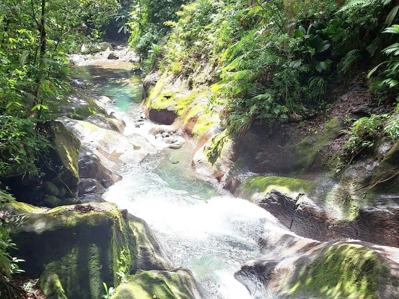 Canyoning intermediaire - Ravine Chaude - Gourbeyre